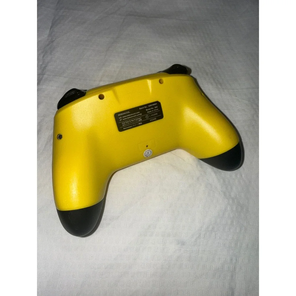 Beboncool Q42 Wireless Controller for Nintendo Switch PC Yellow‎ Black Bluetooth
